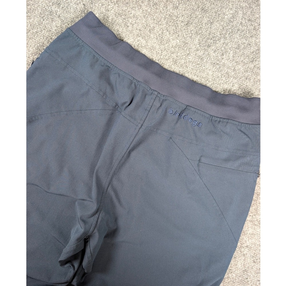 Birddogs Joggers Mens Medium Navy Blue Drawstring Elastic Waist Tapered‎ Unlined
